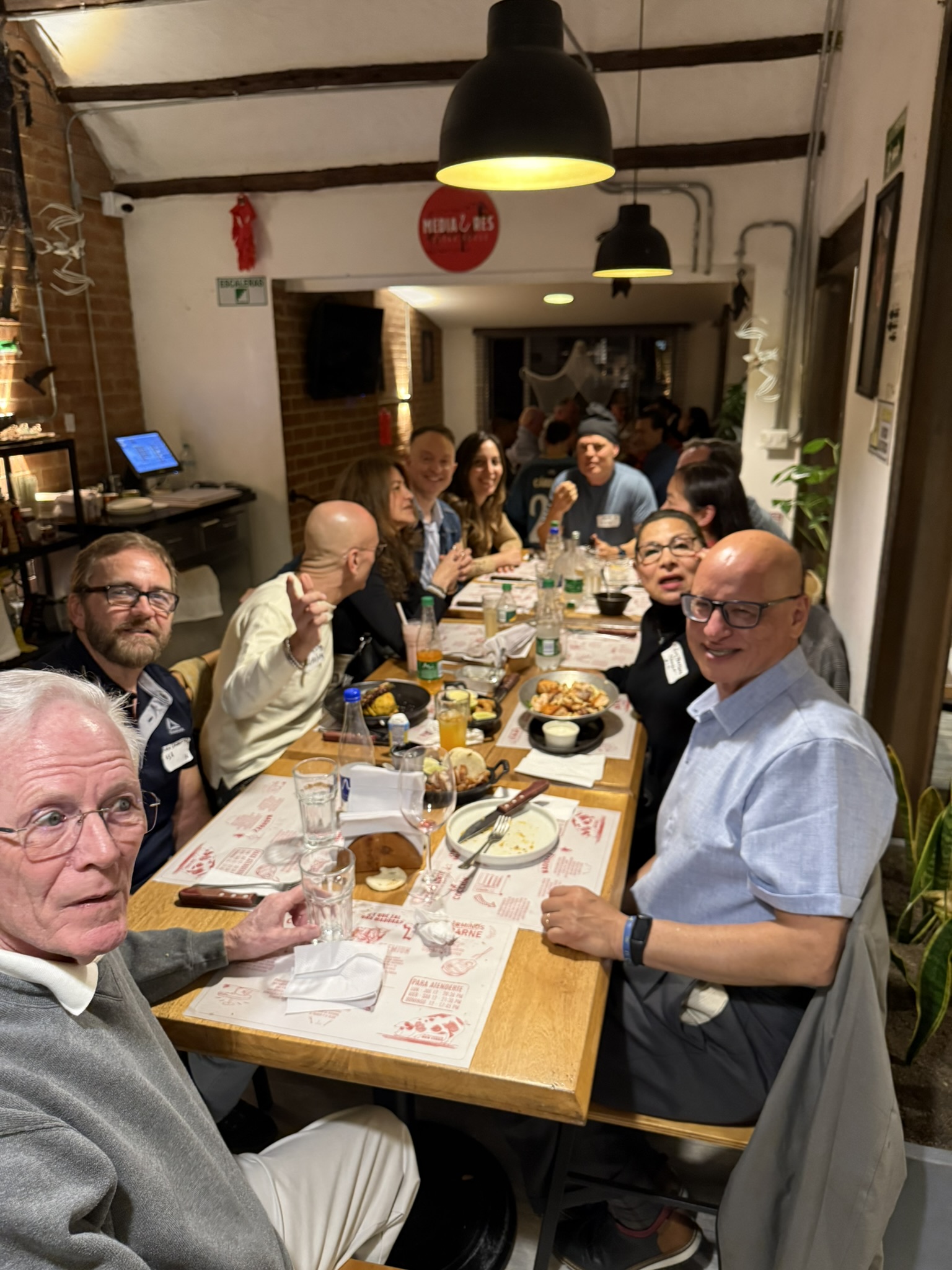 Bogota Nomads Dinner