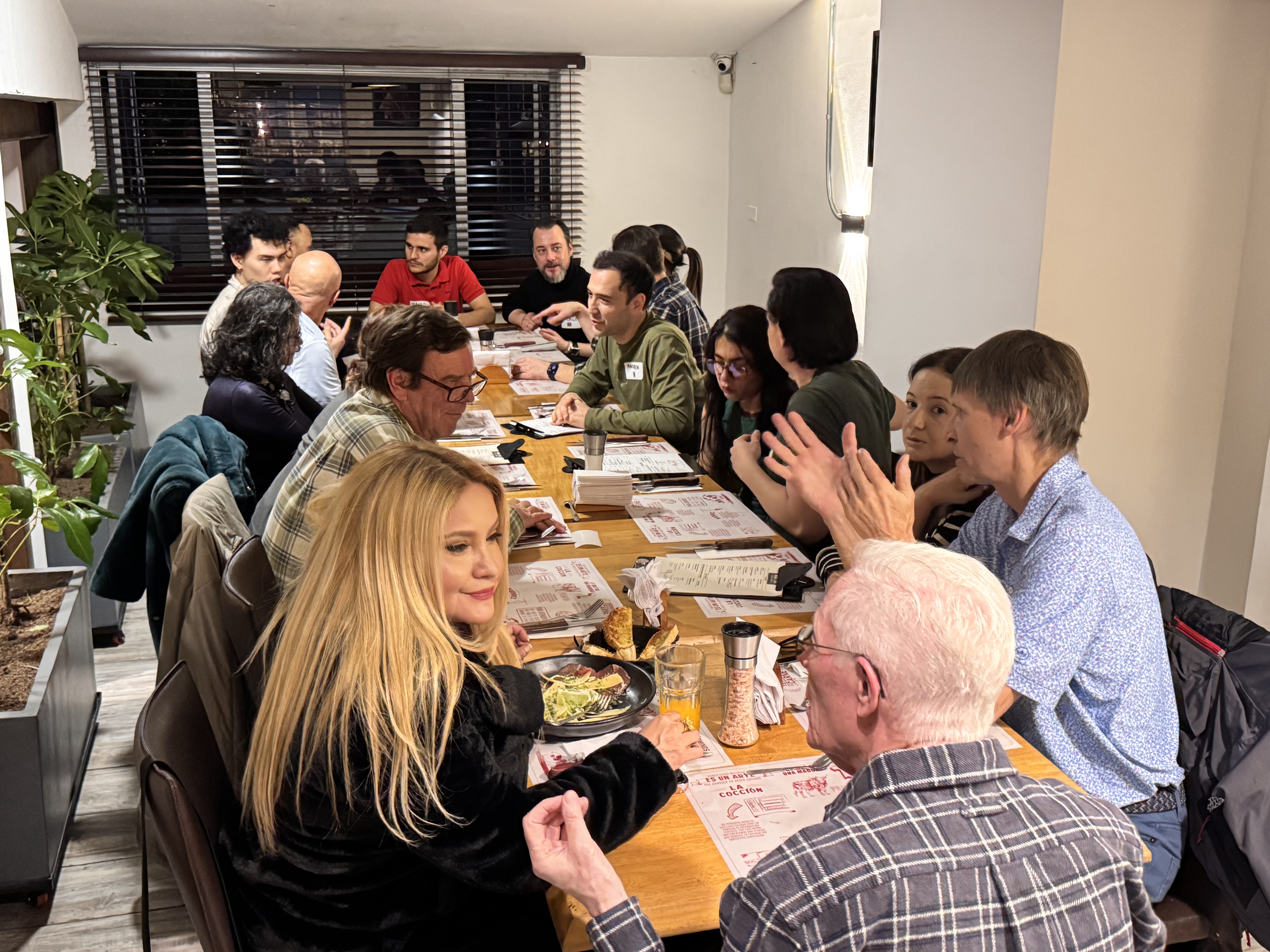 Bogota Nomads Dinner